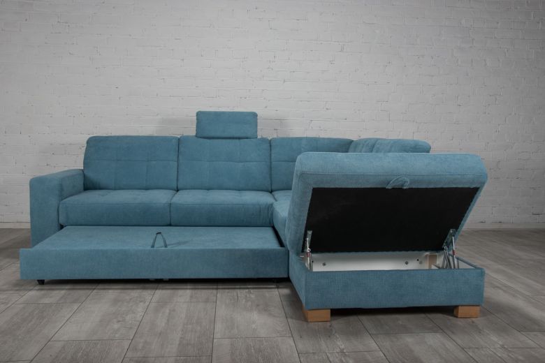 Corner sofa XL - Puzzle (Pull-out with storage box)