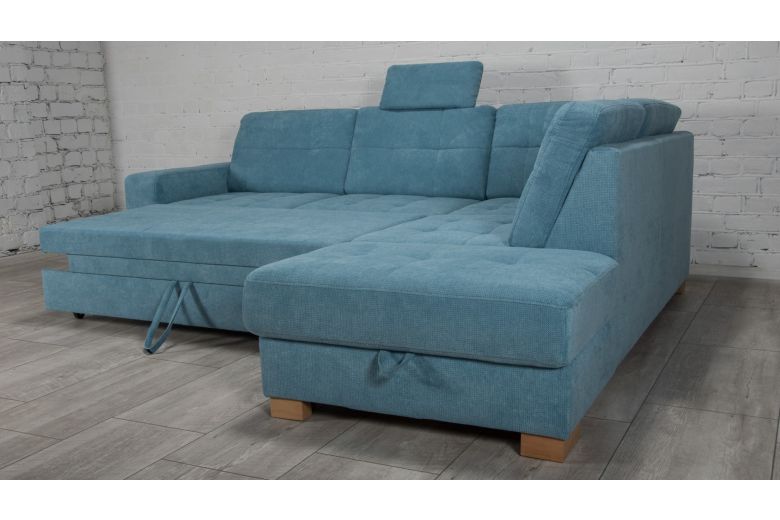 Corner sofa XL - Puzzle (Pull-out with storage box)