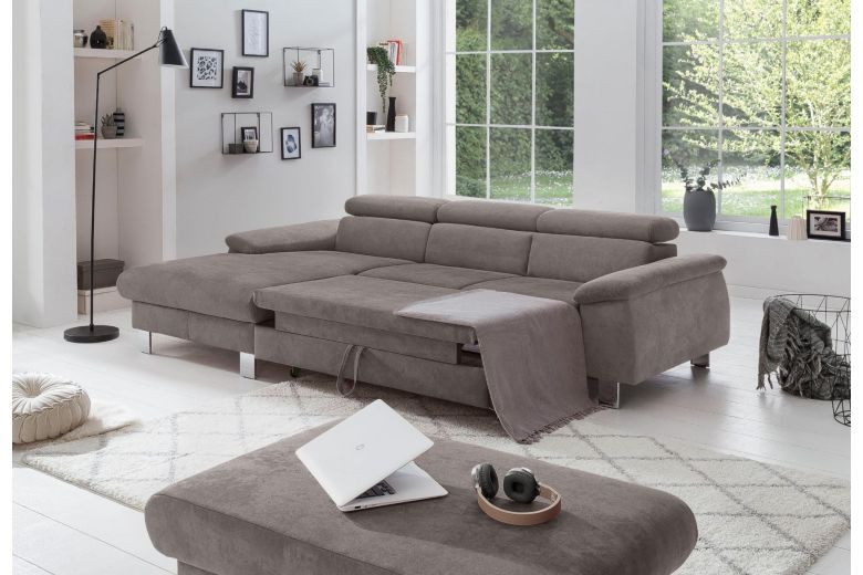 Corner sofa - Micky (Pull-out with storage box)