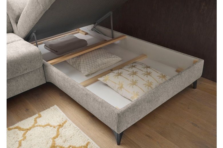 Corner sofa - Sydney (Pull-out bed with storage box)