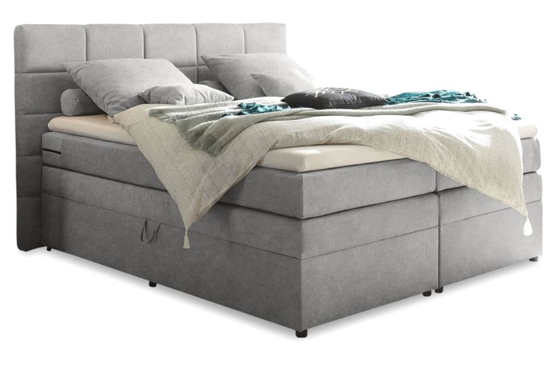 Boxspring bed 180x200 - Tacoma 3 (With storage box)