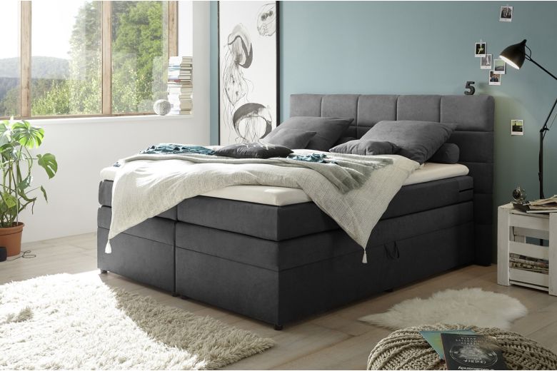 Boxspring bed 180x200 - Tacoma 3 (With storage box)