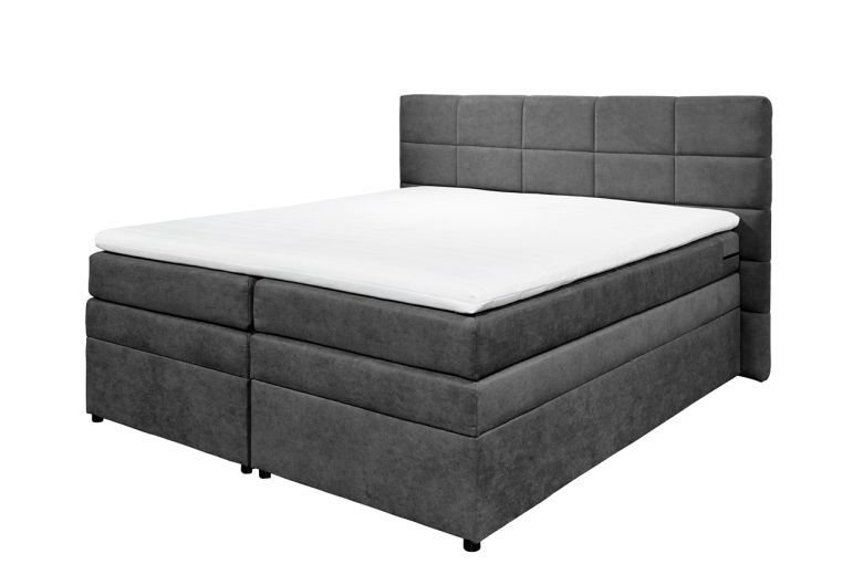 Boxspring bed 180x200 - Tacoma 3 (With storage box)
