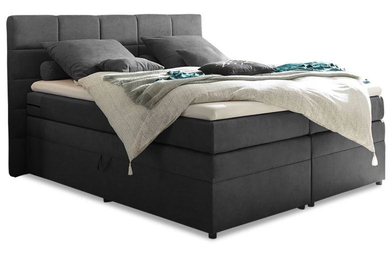 Boxspring bed 180x200 - Tacoma 3 (With storage box)