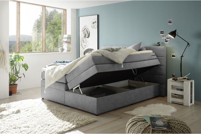 Boxspring bed 180x200 - Tacoma 3 (With storage box)