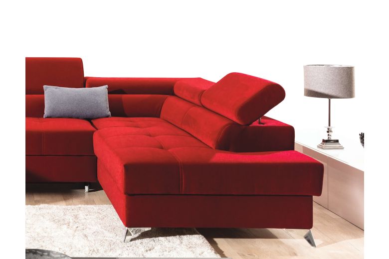 U shape sofa - Thiago (Pull-out with storage box)