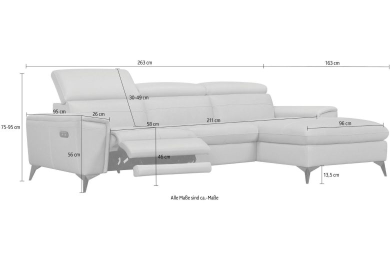 Corner sofa - Theron