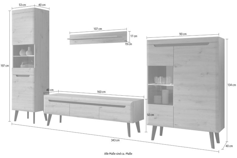 Wall unit - Torge
