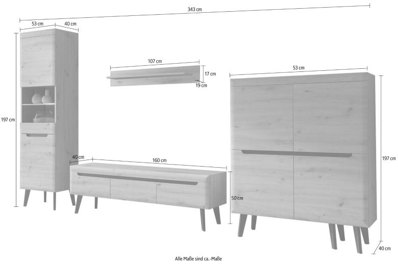 Wall unit - Torge