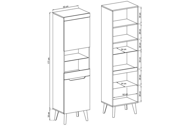 Display case - Torge