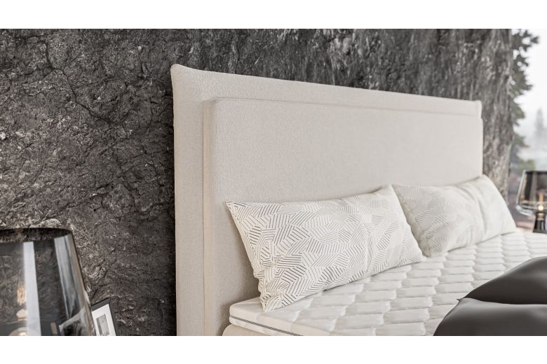 Boxspring bed 140x200 - Toress (With storage box)
