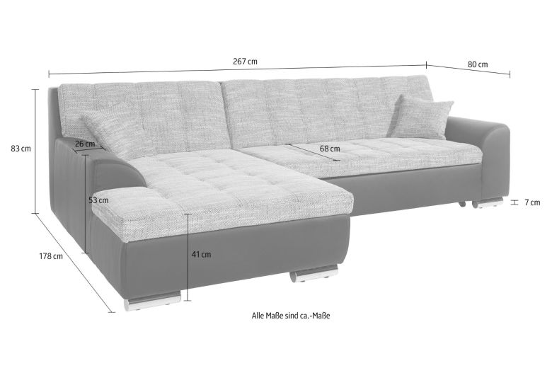 Угловой диван - Treviso