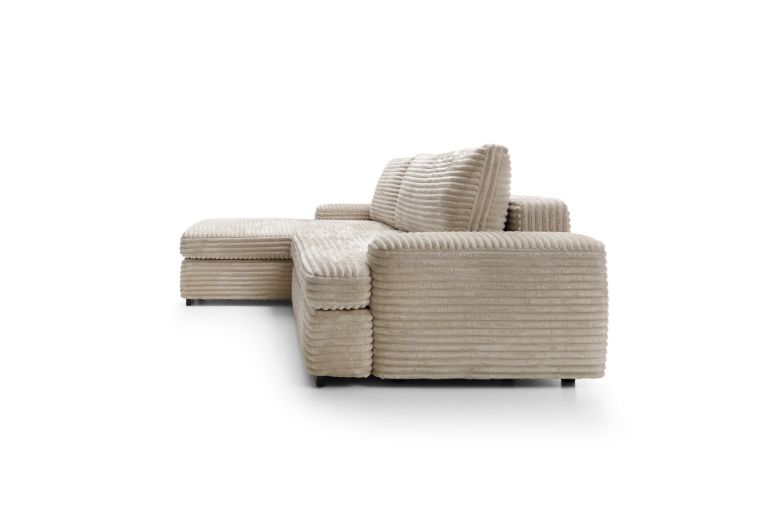 Γωνιακός καναπές - Tuffo (Συρόμενο με κουτί αποθήκευσης)