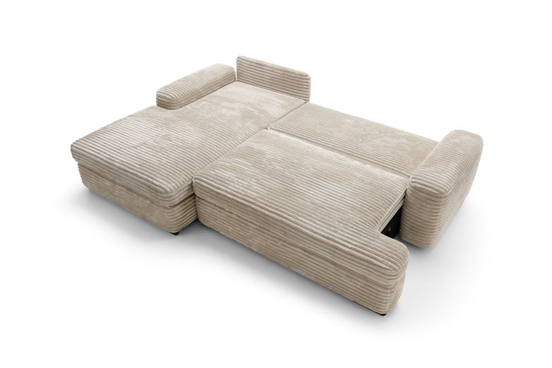 Γωνιακός καναπές - Tuffo (Συρόμενο με κουτί αποθήκευσης)