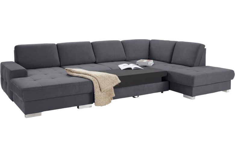 U shape sofa - Santorini U (Pull-out with storage box)