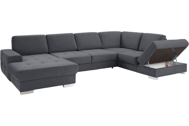 U shape sofa - Santorini U (Pull-out with storage box)