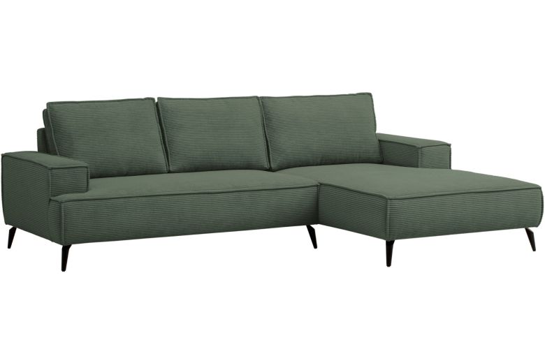 Corner sofa - Tvinnu with footstool