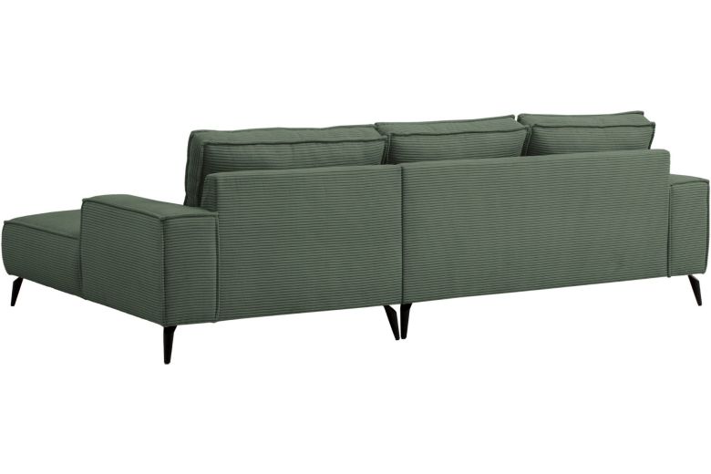 Corner sofa - Tvinnu with footstool