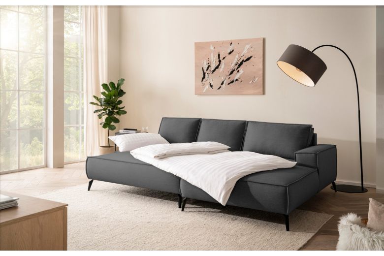 Corner sofa - Tvinnu with footstool
