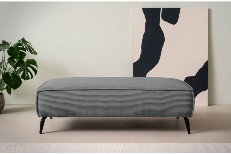 Угловой диван - Tvinnu с пуфом