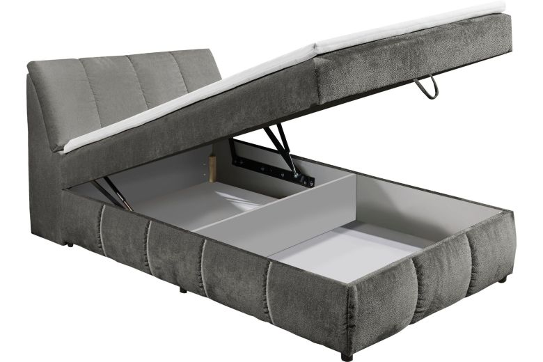 Boxspring bed 120x200 - Valencia (With storage box)