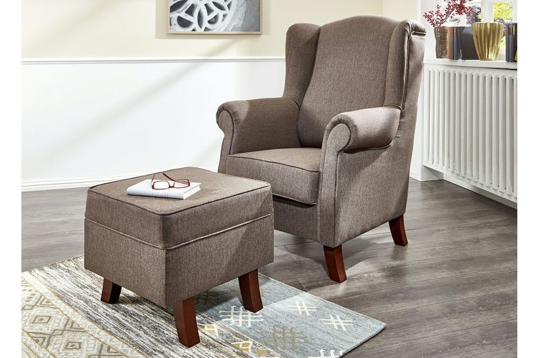 Креслo - Vittoria with a footstool