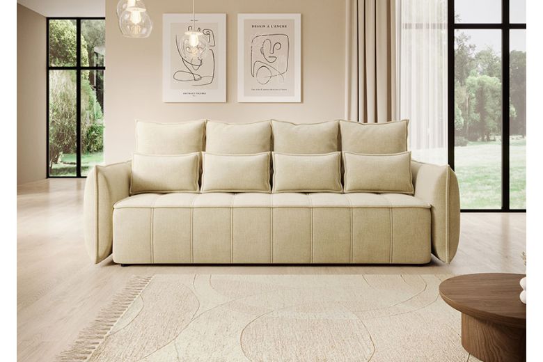 3-местный диван - Weltton (Pаскладной с ящиком для белья)