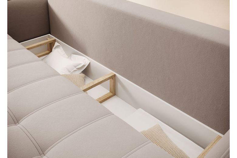 3-местный диван - Weltton (Pаскладной с ящиком для белья)