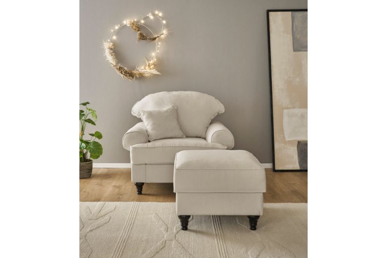 Chair - Westminster with footstool