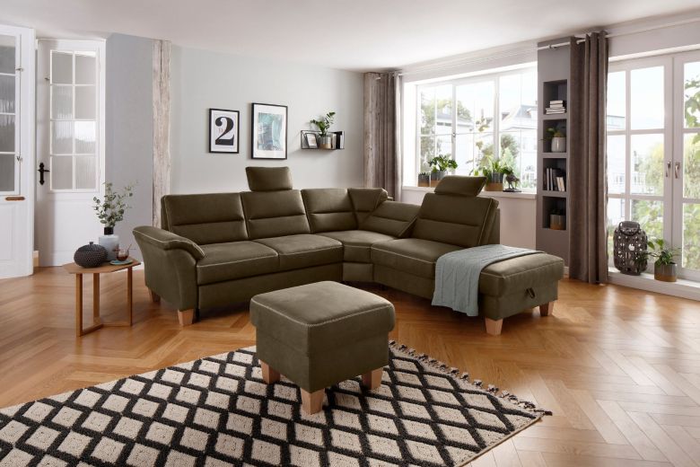 Corner sofa XL - Soleo (Pull-out with storage box)