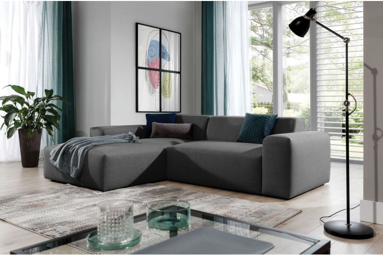 Corner sofa - Zeus (Pull-out with storage box)