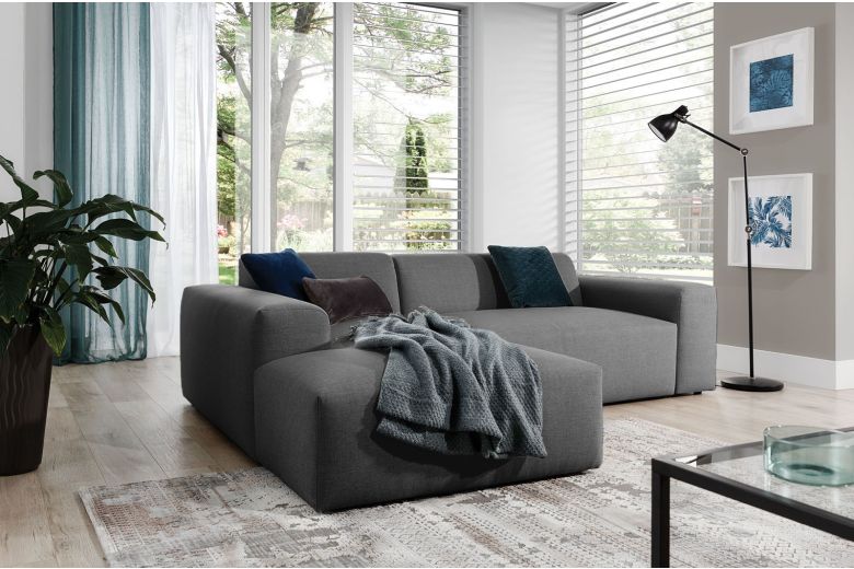 Corner sofa - Zeus (Pull-out with storage box)