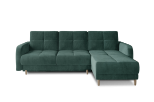 Corner sofa - Roxi (Pull-out bed with storage box)