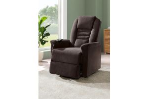 TV chair - TV armchair with motor and lift aid - brown