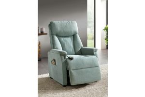 TV chair - TV armchair with motor and lift aid, mint