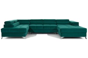U shape sofa - Eduardo (Pull-out bed with storage box)