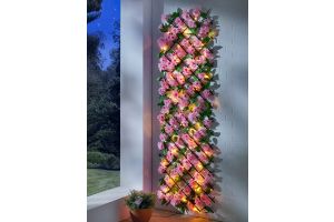 Wall accents - Illuminated wall deco lattice