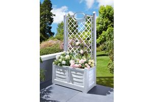 Outdoor furniture - Wooden effect planter
