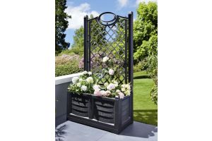 Outdoor furniture - Wooden effect planter