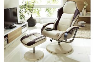 Relax кресло - Relaxing chair with stool