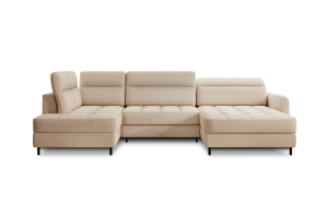 U shape sofa - Berrto (Pull-out bed with storage box)