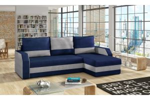Corner sofa - Giulio (Pull-out bed with storage box)