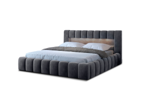 undefined:  - Bed Lamica, wooden frame, standard lift, bedding box (Pull-out bed with storage box)