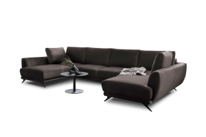 U shape sofa - Larco (Pull-out bed with storage box)