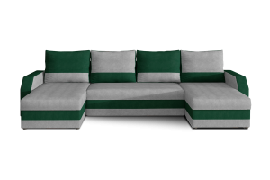 U shape sofa - Marion (Pull-out bed with storage box)