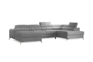 U shape sofa - Lacante (Pull-out bed with storage box)