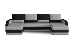 U shape sofa - Marion (Pull-out bed with storage box)