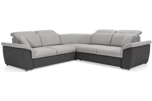 Corner sofa - Federico (Pull-out bed with storage box)