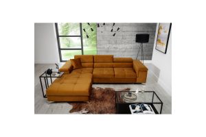 Corner sofa - Ricardo (Pull-out bed with storage box)