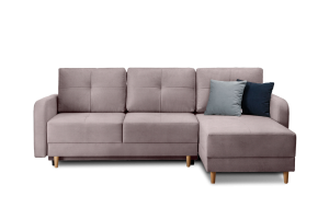 Corner sofa - Roxi (Pull-out bed with storage box)